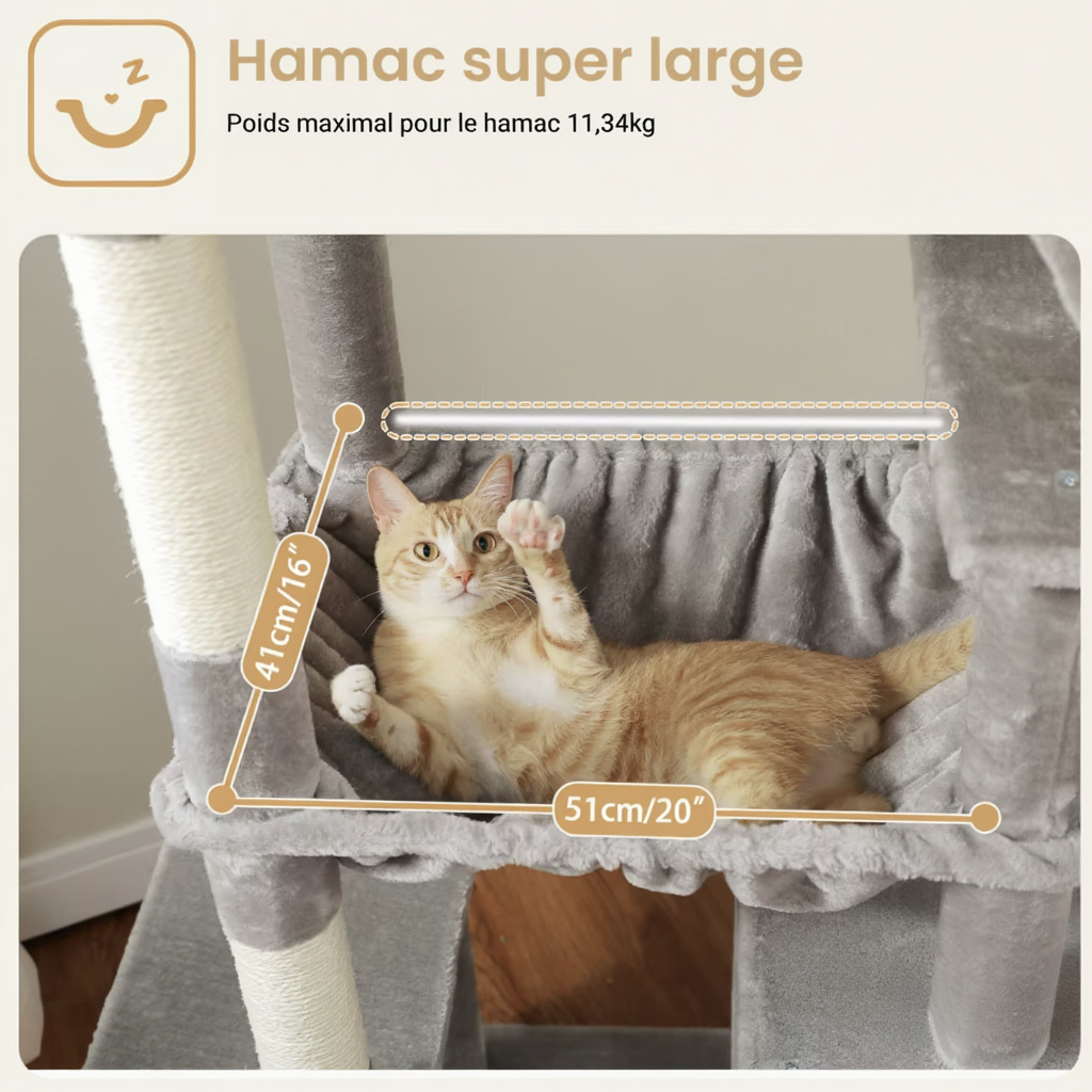 Arbre à chat : La Tour Royale 180