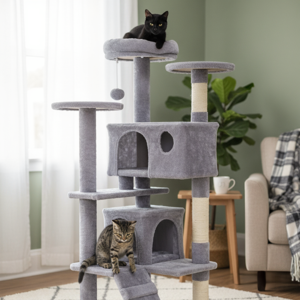 Arbre à chat : L'Abri Mésange