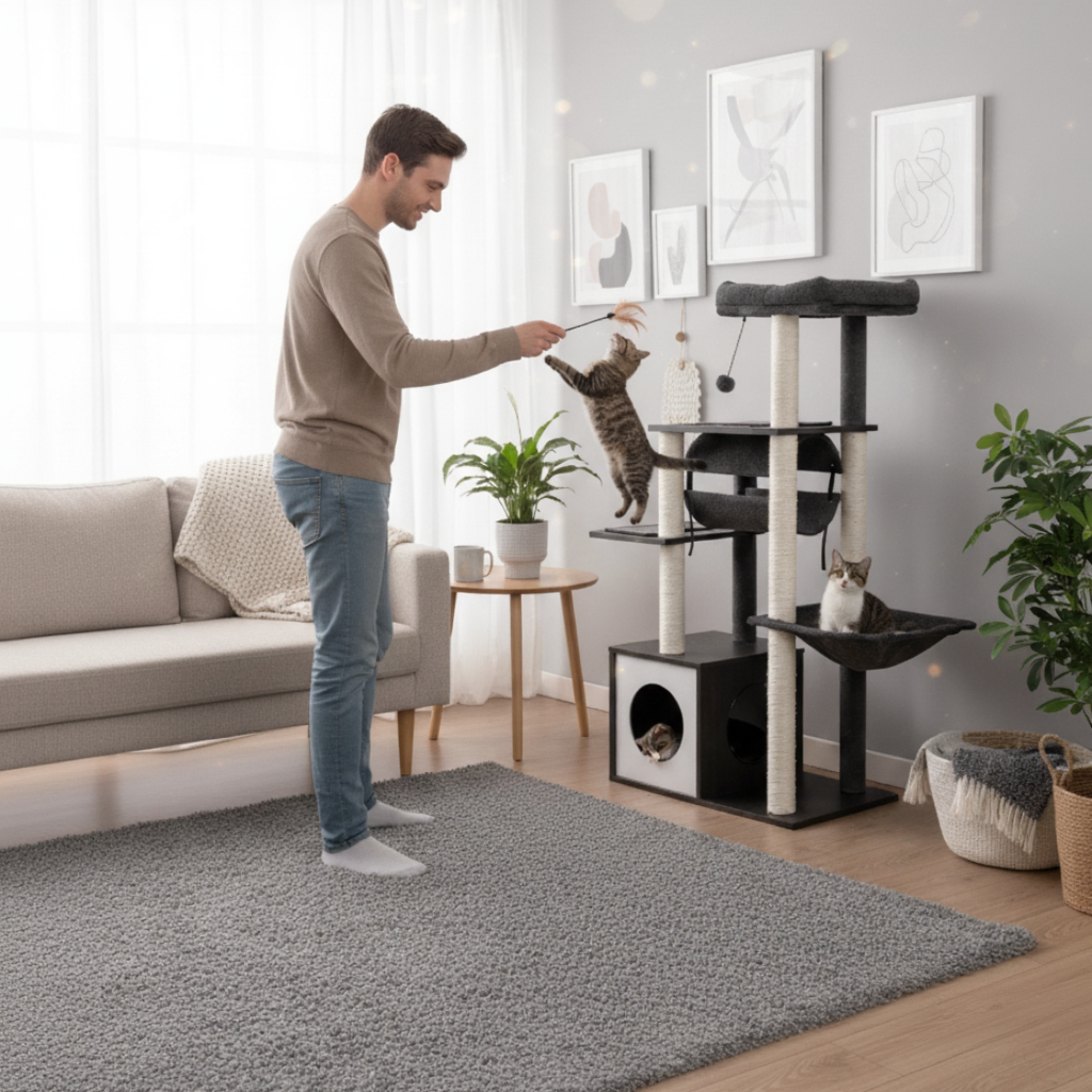 Arbre à chat : Le Cocon Élégance