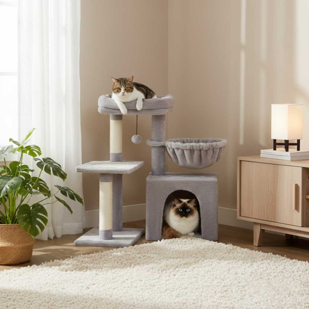 Arbre à chat : Le Meuble Cocon Junior