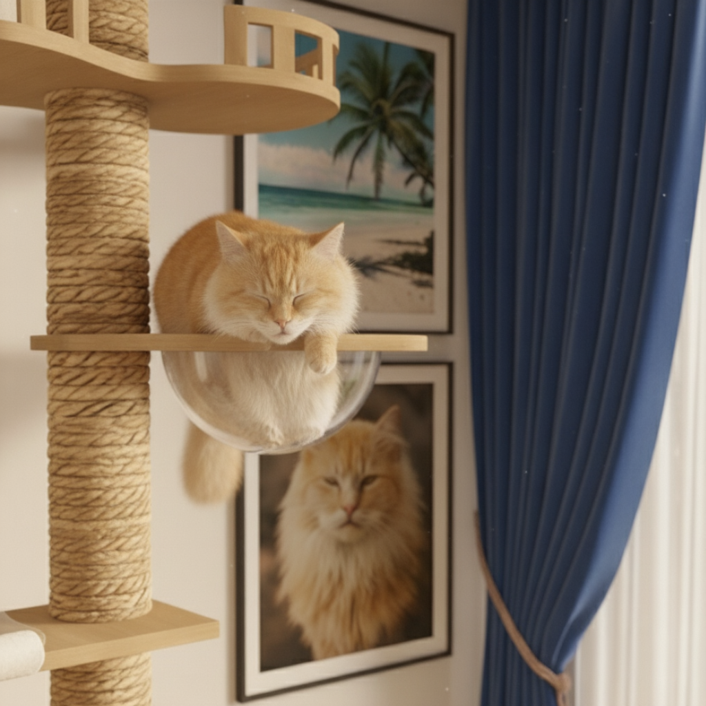 Arbre à chat : L'Arbre Pilier "Skyview"