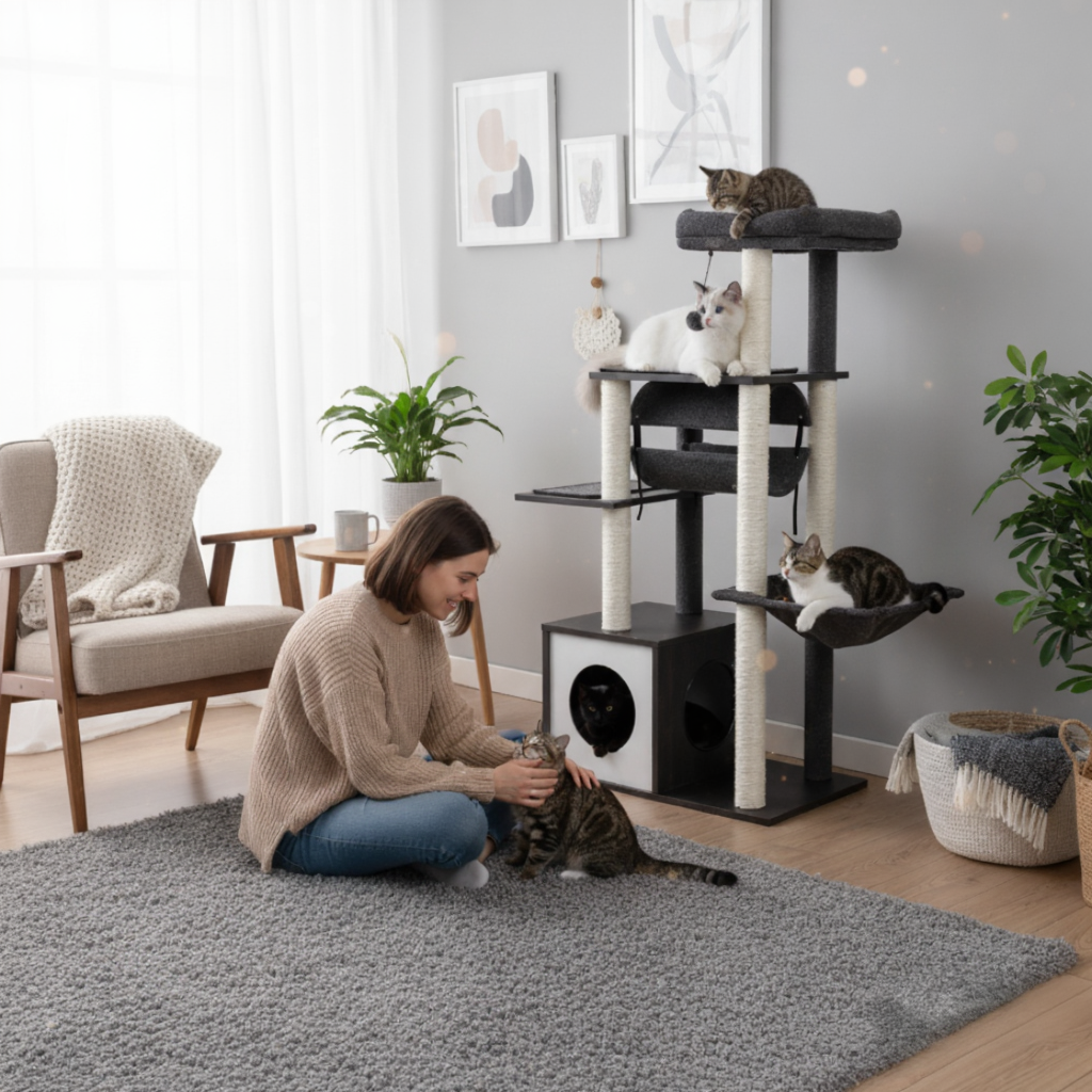 Arbre à chat : Le Cocon Élégance