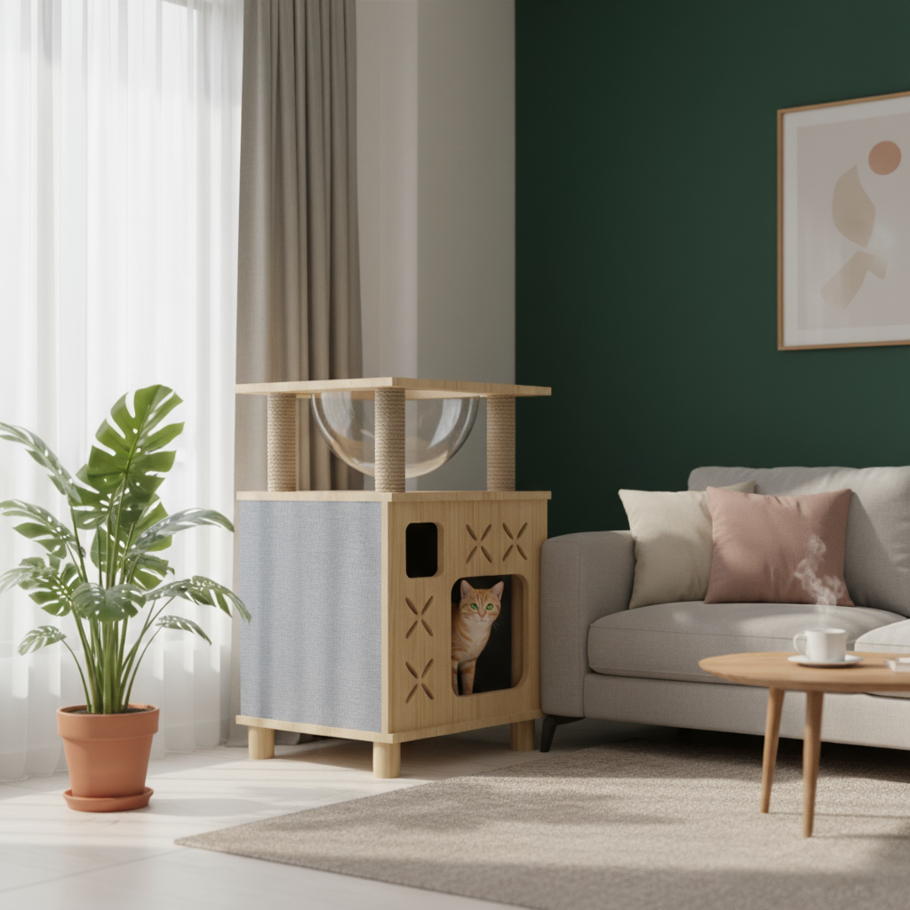 Arbre à chat : L'Abri Cocoon