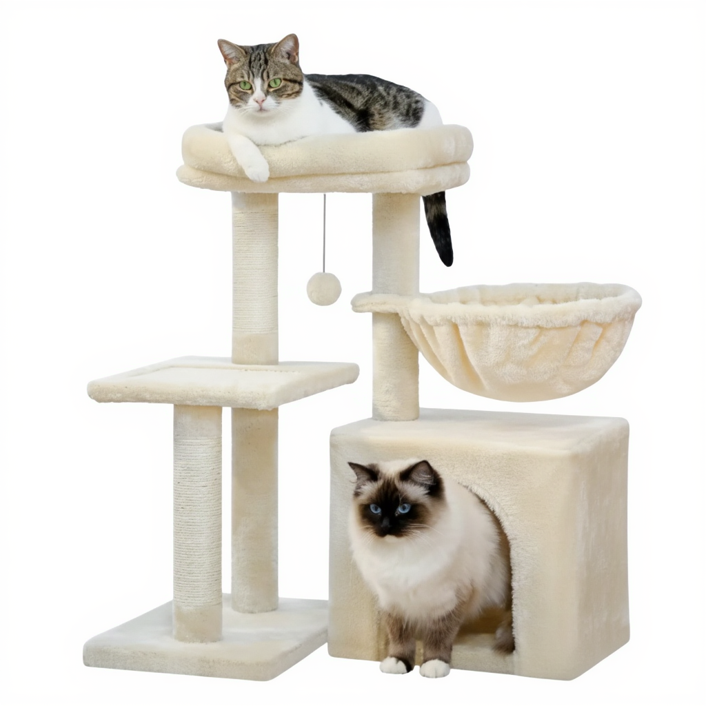 Arbre à chat : Le Meuble Cocon Junior