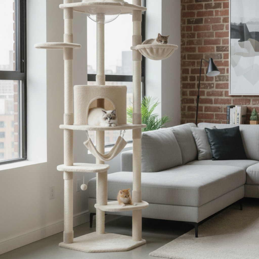 Arbre à chat : Le Pilier Royal Duplex